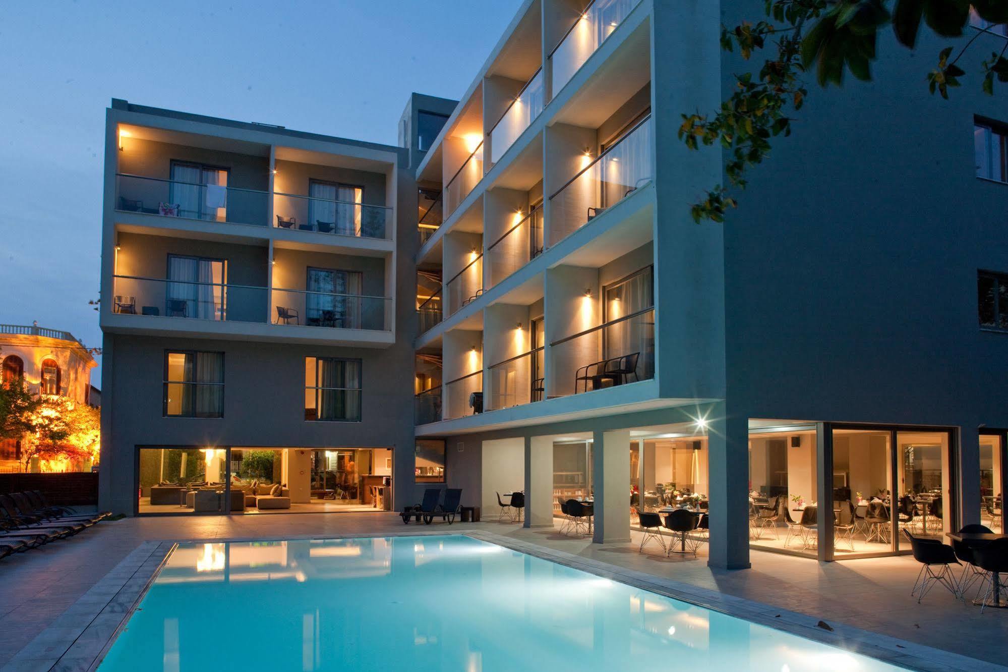 Oktober Downtown Boutique Hotel Rhodes City Eksteriør bilde